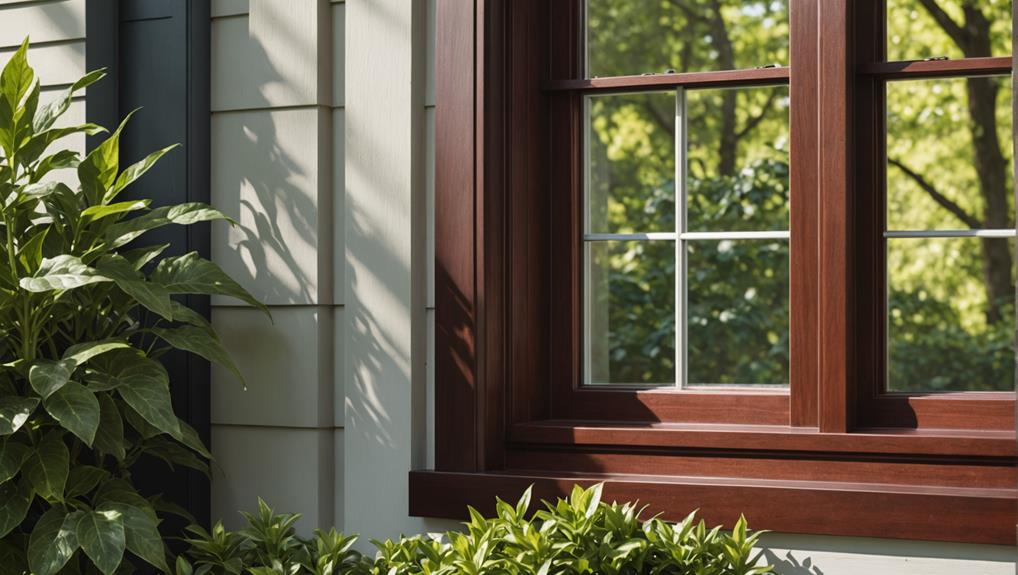 best window trim materials