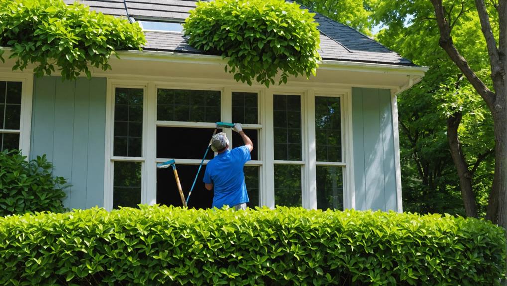 regular awning window cleaning