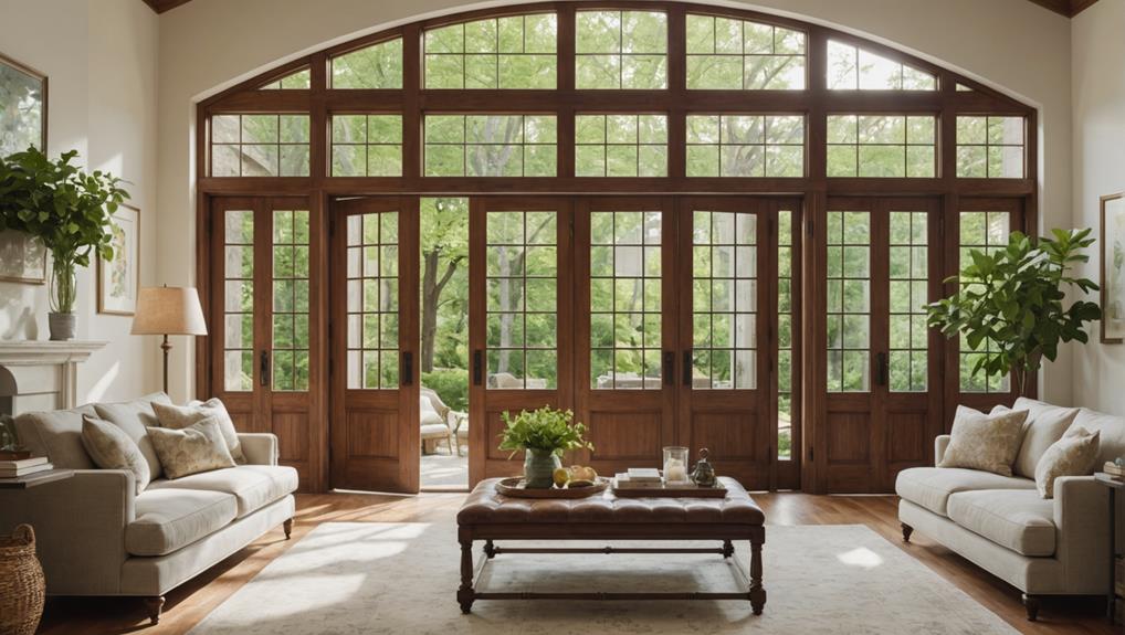 transom windows enhance home aesthetics