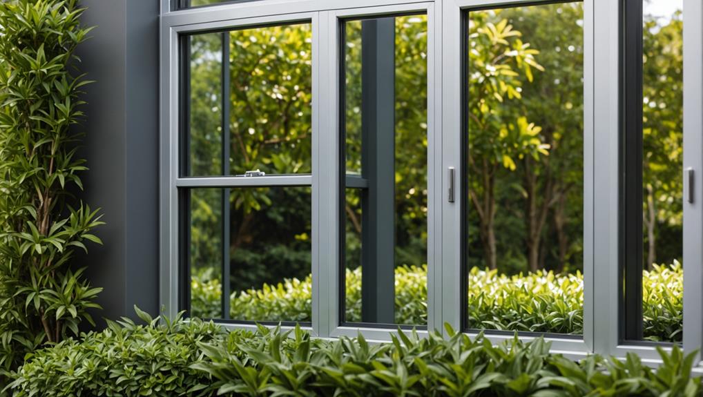 durable aluminum window frames