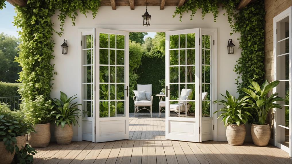 ideal fit for french doors