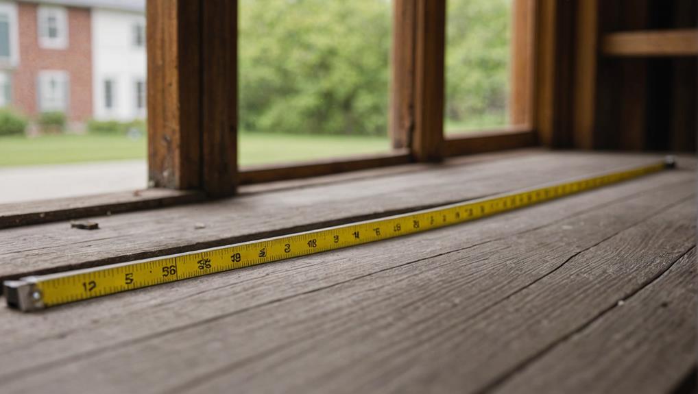 inaccurate window measurement errors